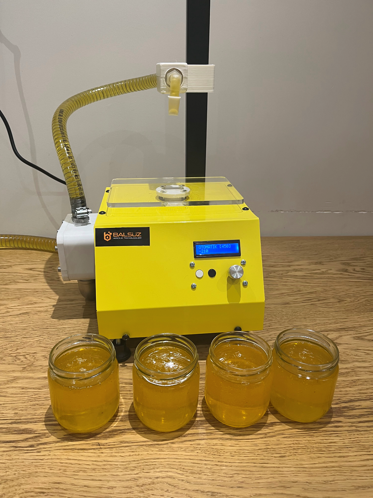 Bal dolum makinesi - Pompalı